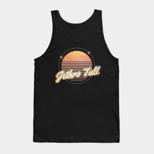 tull ll retro 80s moon Tank Top